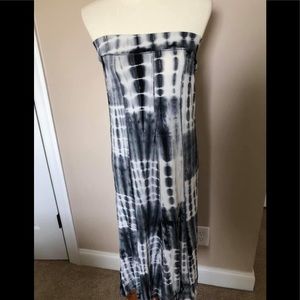 NWOT - Tie Dye Maxi Skirt size Large